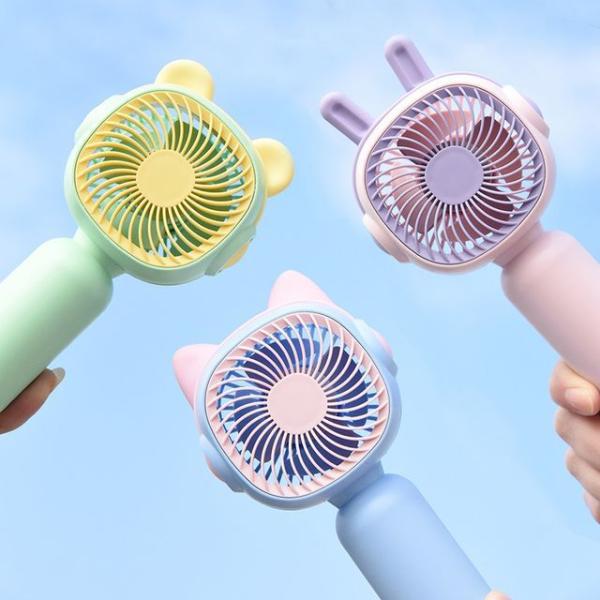 Animal Ear Usb Rechargeable Portable Fan (Various Designs)  |  Lifestyle Devices