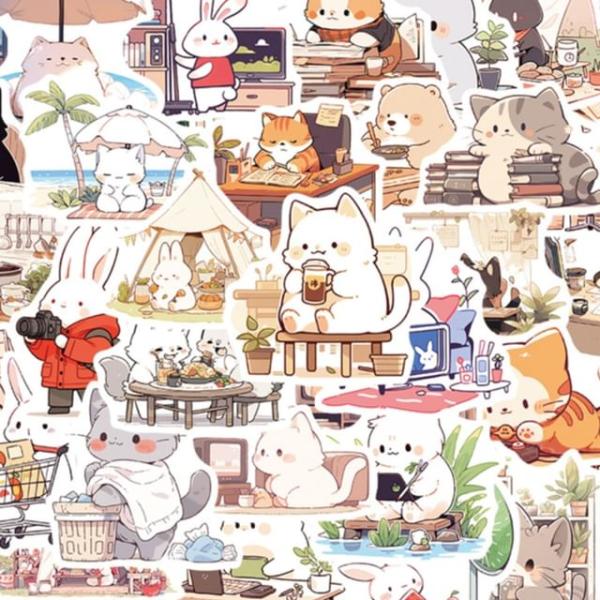 Animal Sticker  |  Stationery