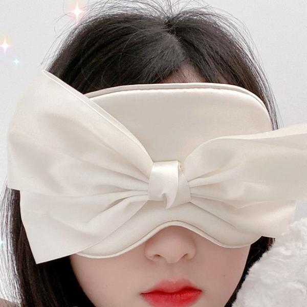 Bow Sleeping Eye Mask  |  Travel Essentials