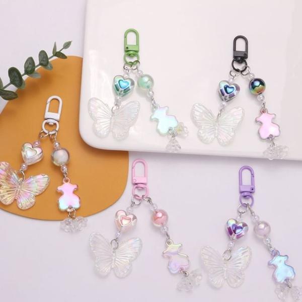 Butterfly Acrylic Keyring  |  Gizmos & Toys