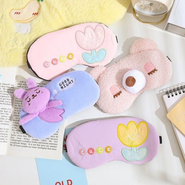 Cartoon Sleeping Eye Mask (Various Designs)  |  Travel Essentials