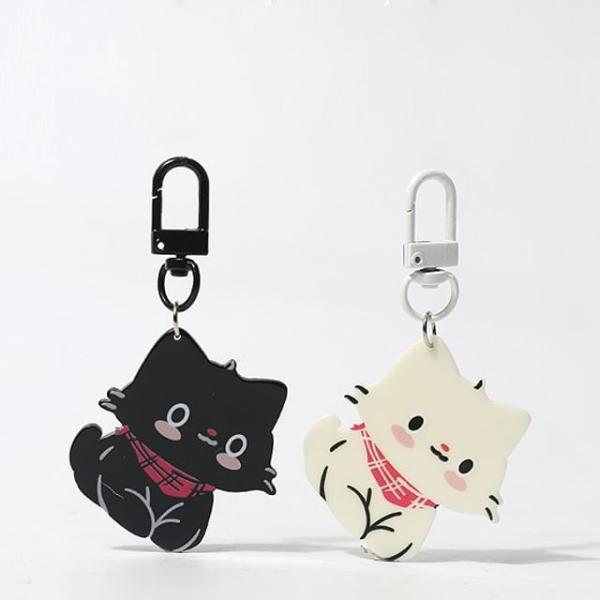 Cat Bag Charm Keyring  |  Gizmos & Toys