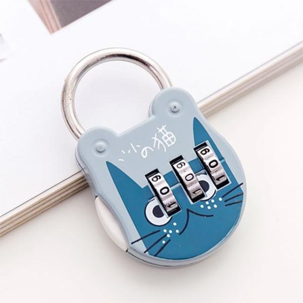 Cat Travel Combination Pad Lock  |  Travel Essentials