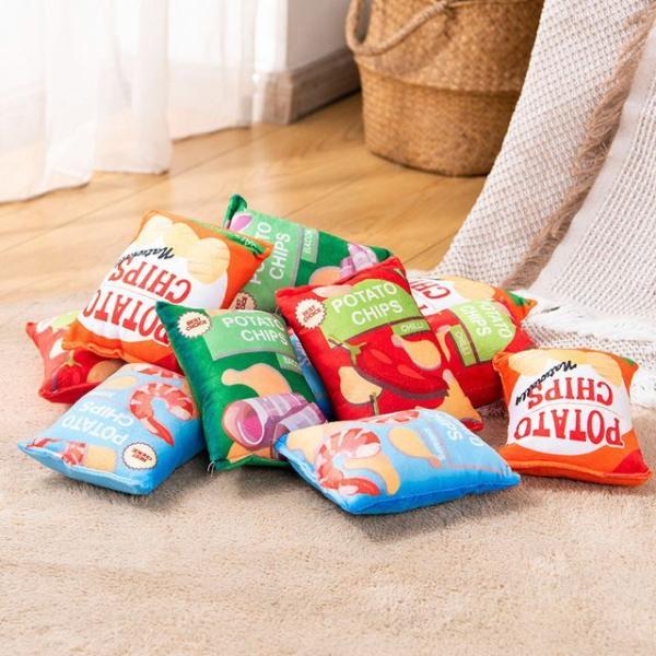 Chips Pet Chew Toy (Various Designs)  |  Pet Accessories