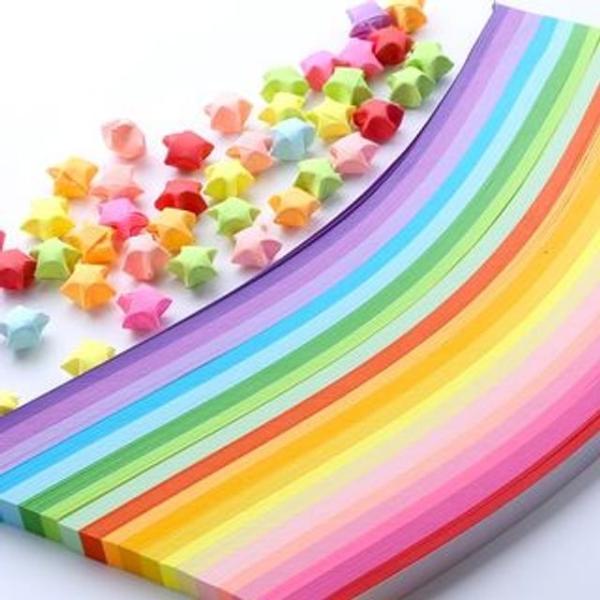 Colored Paper Strips (500 Pcs/ 1000Pcs)  |  Arts & Crafts