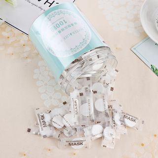 Compressed Face Mask Sheet (100Pcs)  |  Homeware