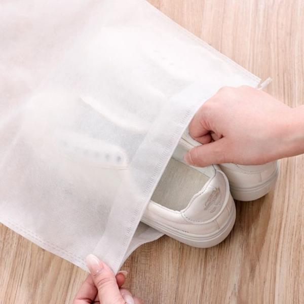 Drawstring Shoe Bag  |  Travel Essentials