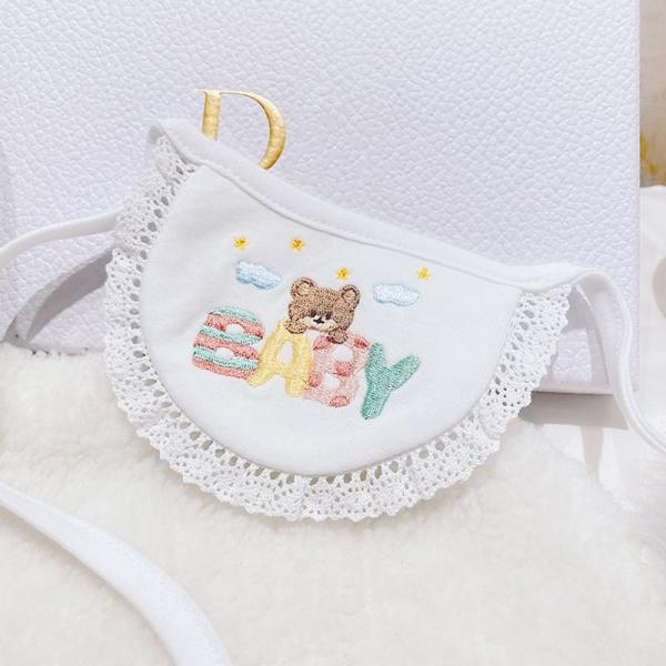 Embroidered Bib Pet Collar  |  Pet Accessories