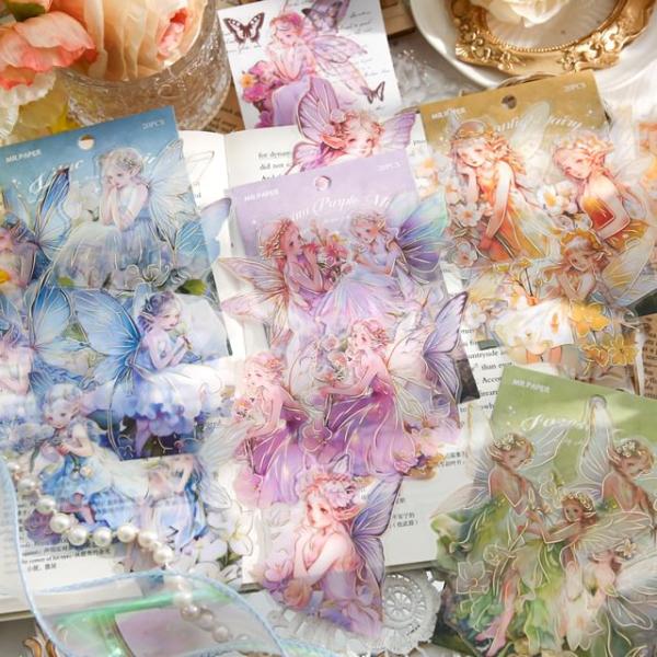 Fairy Pvc Sticker (Various Designs)  |  Stationery