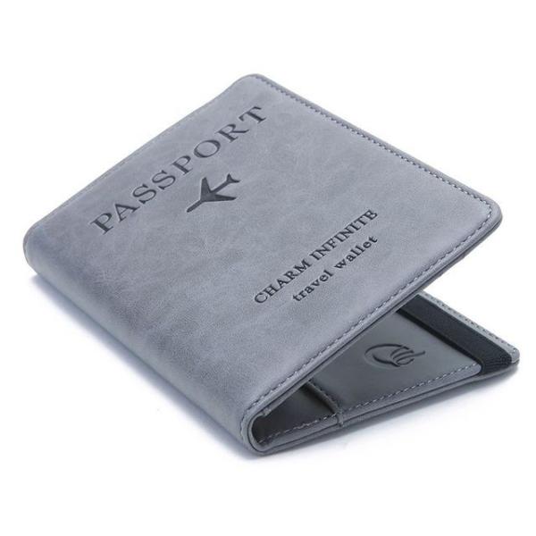 Faux Leather Passport Holder  |  Travel Essentials