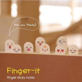 “Finger” Mini Sticky Notes  |  Stationery