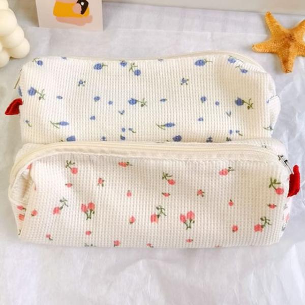 Floral Print Fabric Pencil Case  |  Stationery