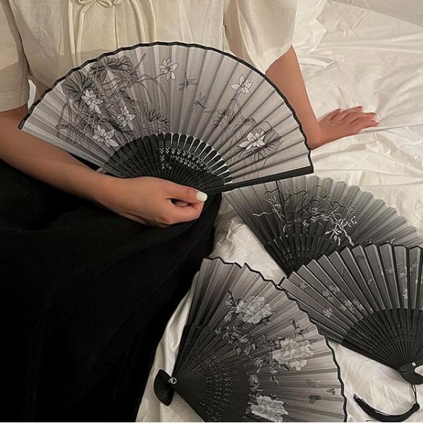 Floral Print Foldable Hand Fan (Various Designs)  |  Outdoor Essentials