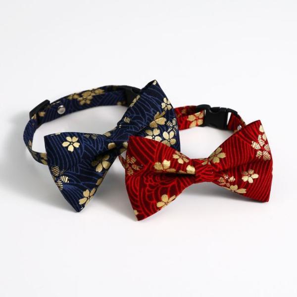 Flower Bow Tie Pet Collar  |  Pet Accessories