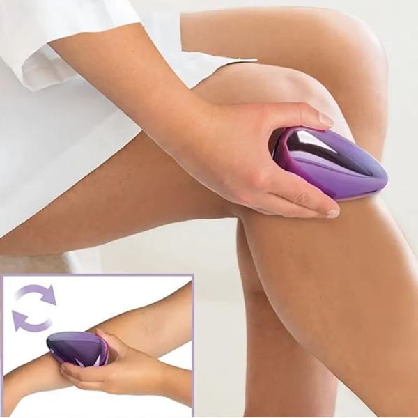 Glass Crystal Body Hair Shaver  |  Lifestyle Devices