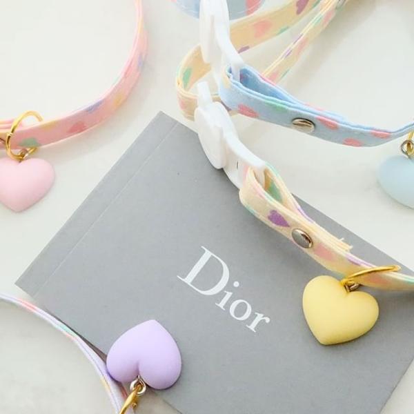 Heart Pendant Pet Collar  |  Pet Accessories