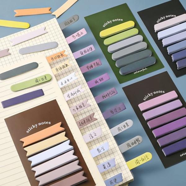 Index Tab Sticky Notes (Various Designs)  |  Stationery