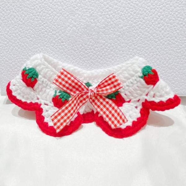 Knit Pet Collar (Various Designs)  |  Pet Accessories