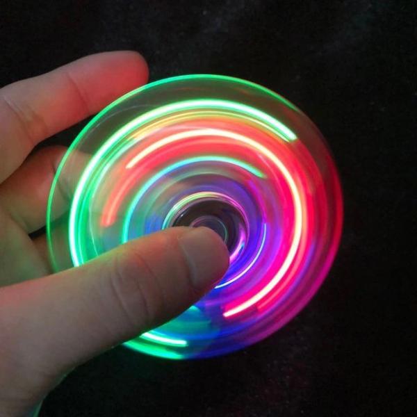 Led Spinner Fidget Toy  |  Gizmos & Toys