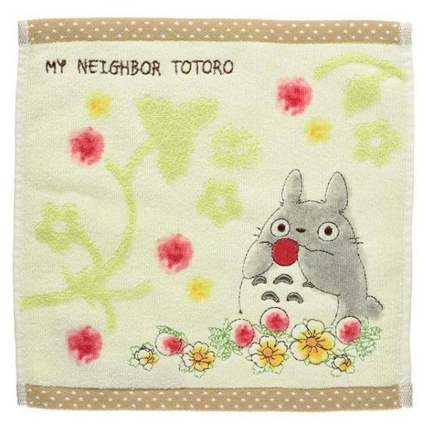 My Neighbor Totoro Hand Towel (25×25Cm) (Strawberry)  |  Homeware