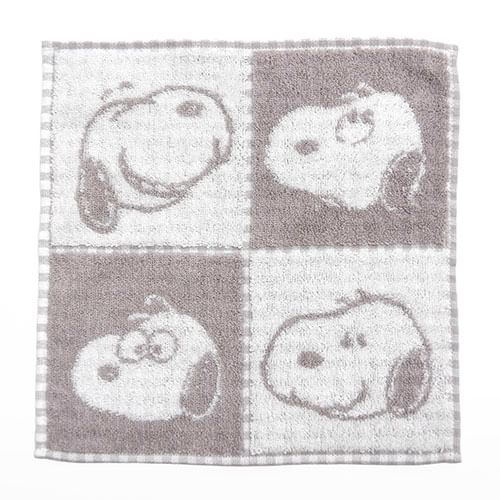 Peanuts Snoopy Emotions Handkerchief (Gray)  |  Homeware