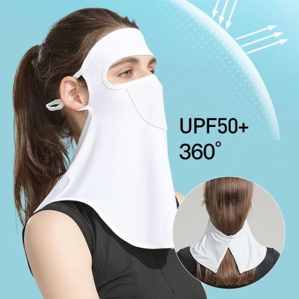 Plain Sun Protection Face Cover (Various Designs)  |  Outdoor Essentials