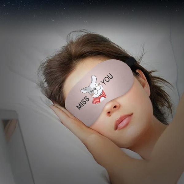 Printed Sleeping Eye Mask  |  Travel Essentials