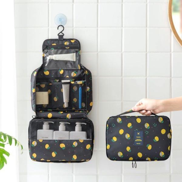 Printed Travel Toiletry Pouch  |  Travel Essentials