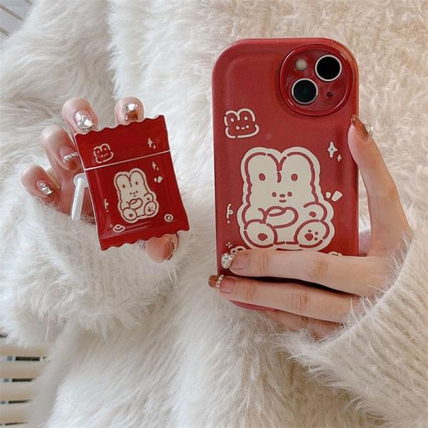 Rabbit Airpods Earphone Case  |  Electronic Accessories