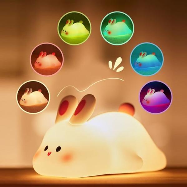 Rabbit Usb Rechargeable Night Lamp (Various Designs)  |  Gizmos & Toys