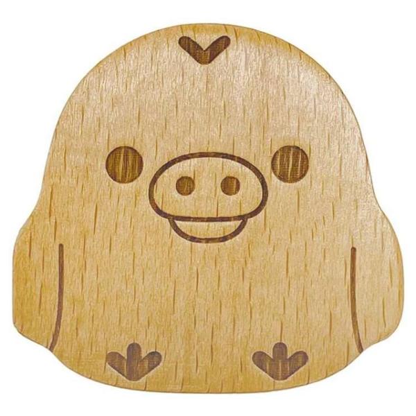 Rilakkuma Wooden Wall Hook (Kiirotori)  |  Homeware