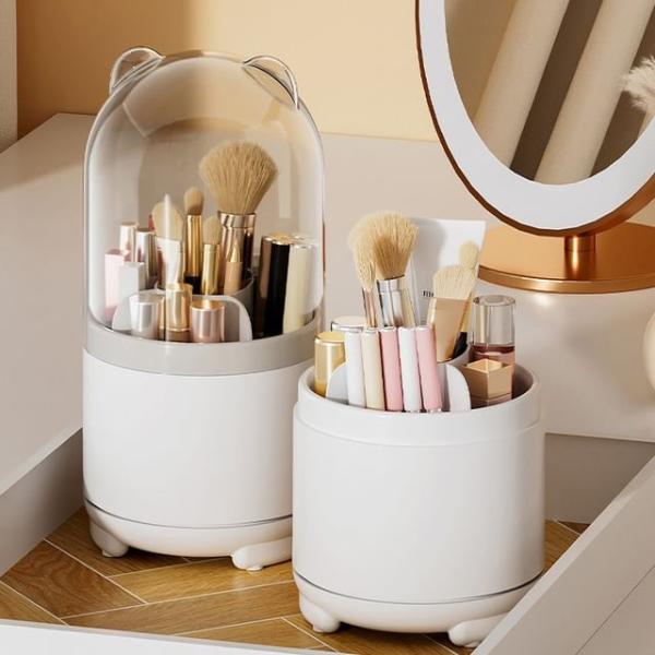 Rotatable Makeup Brush Desk Organizer  |  Homeware