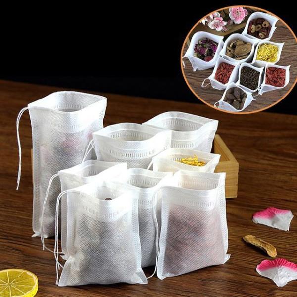 Set Of 100: Disposable Tea Bag (Various Designs)  |  Homeware