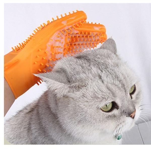 Silicone Pet Grooming Gloves  |  Pet Accessories