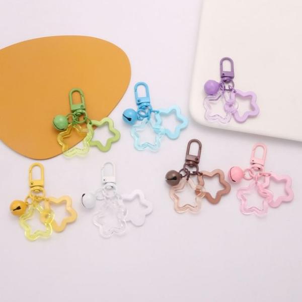 Star Bell Bag Charm Keyring  |  Gizmos & Toys