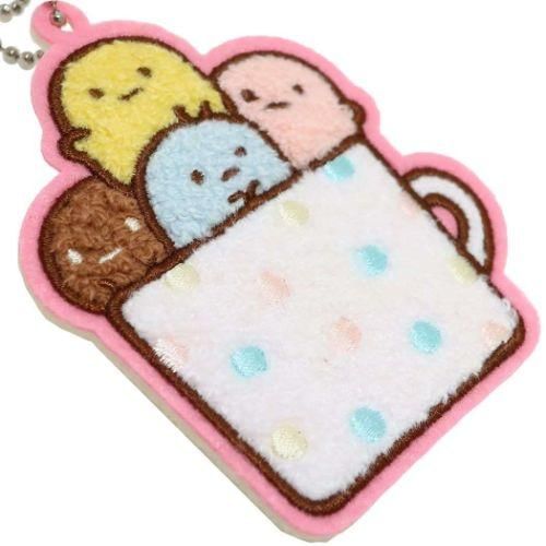 Sumikko Gurashi Embroidered Patch Charm (Tapioca)  |  Gizmos & Toys