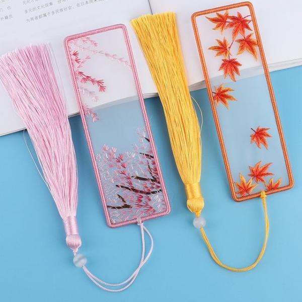 Tassel Bookmark Diy Embroidery Kit (Various Designs)  |  Stationery