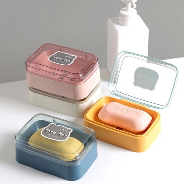 Transparent Plastic Soap Case  |  Homeware