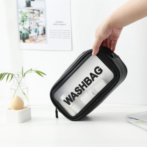 Travel Lettering Waterproof Pouch  |  Travel Essentials