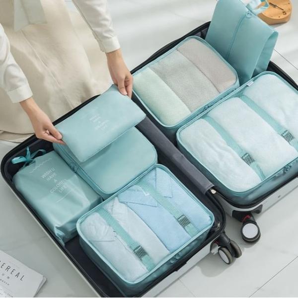 Travel Packing Cube Garment Organizer (Various Designs) / Set  |  Travel Essentials