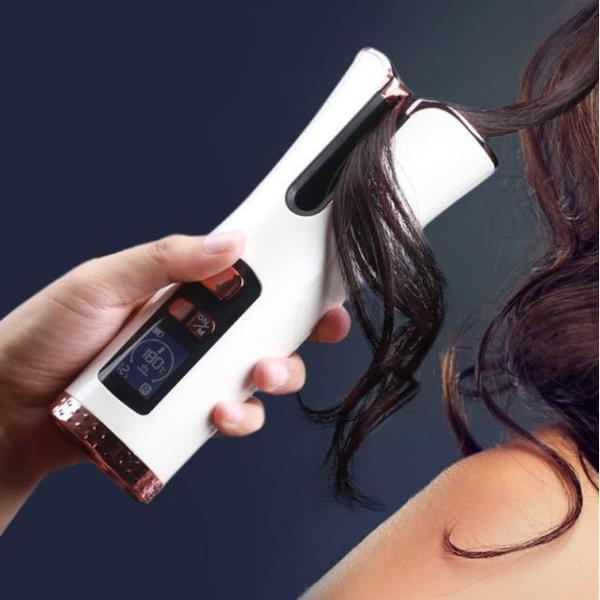 Travel Usb Rechargeable Hair Curler  |  Lifestyle Devices