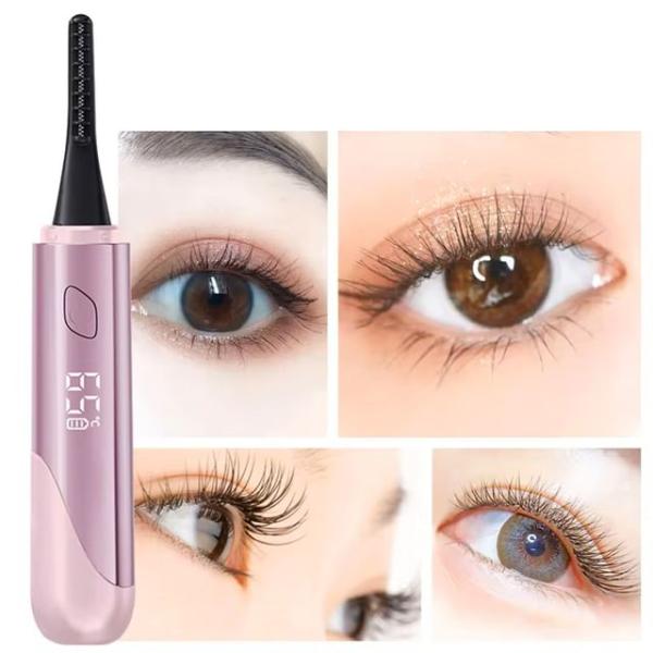 Usb Rechargeable Eyelash Curler With Brush  |  Lifestyle Devices