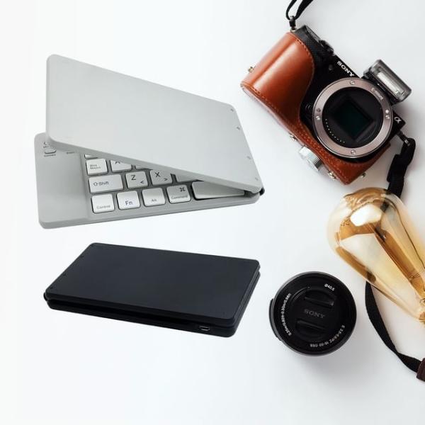 Usb Rechargeable Foldable Bluetooth Keyboard  |  Lifestyle Devices