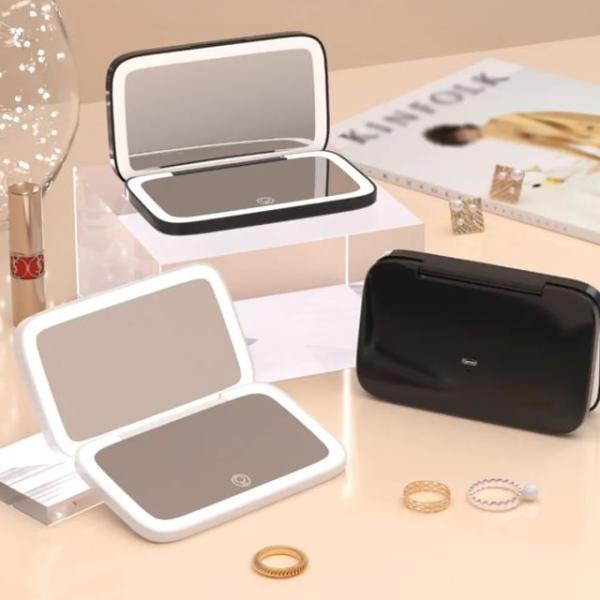 Usb Rechargeable Led Portable Makeup Mirror  |  Lifestyle Devices