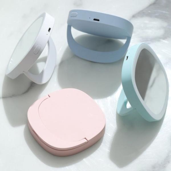 Usb Rechargeable Portable Led Makeup Mirror  |  Lifestyle Devices