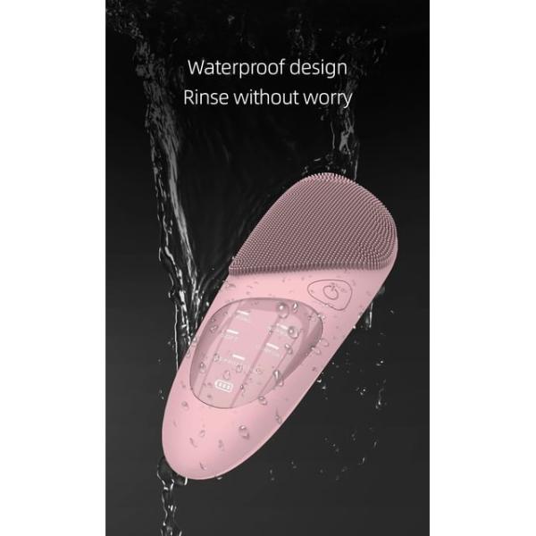 Usb Rechargeable Silicone Facial Cleansing Brush  |  Lifestyle Devices