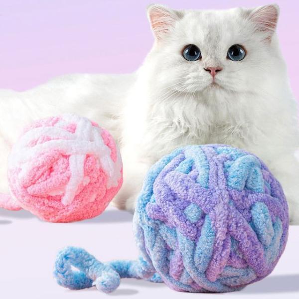 Yarn Ball Pet Toy  |  Pet Accessories