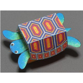 Paper Craft: Surprised Turtle  |  Arts & Crafts