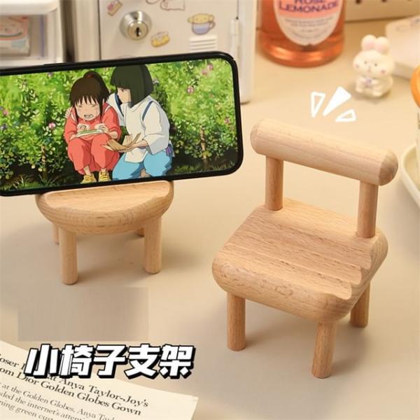 Wooden Desktop Phone Stand (Various Designs) / Set  |  Electronic Accessories