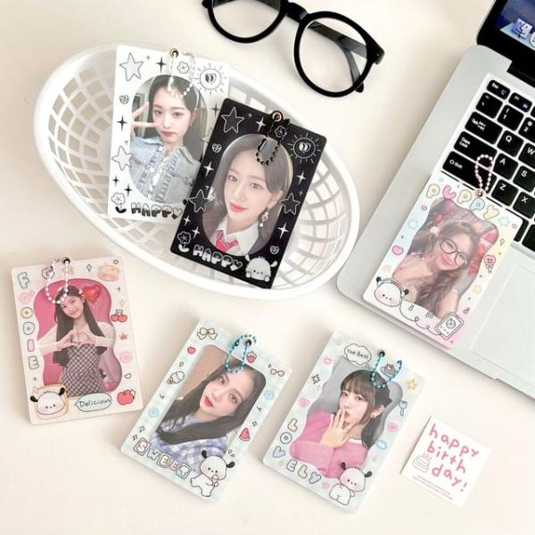 Print Acrylic Photo Holder Bag Charm (Various Designs)  |  Gizmos & Toys